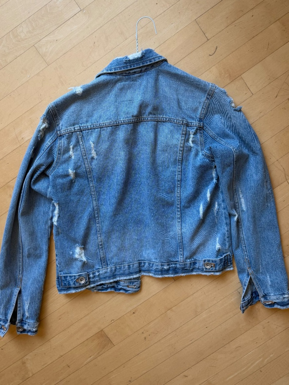 Zara Trafaluc denim Jean jacket, S, GL1383 - Picture 3 of 6